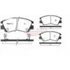 REMSA MİTSUBİSHİ L300 MİNİBÜS 86-87 MDL FREN BALATASI ÖN UYUMLU MOTOR TİPLERİ:2.5D-2.6D 4WD ORJ NO:21374