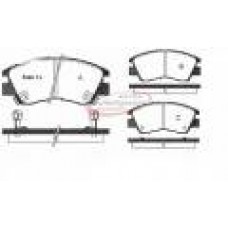 VEKA MİTSUBİSHİ L300 MİNİBÜS 86-93 MDL FREN BALATASI ÖN IKAZLI UYUMLU MOTOR TİPİ:2.5D ORJ NO:21374